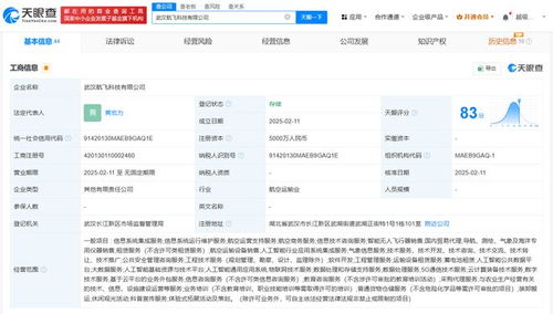 武漢航發(fā)集團(tuán)等成立航飛科技公司 注冊(cè)資本5000萬元